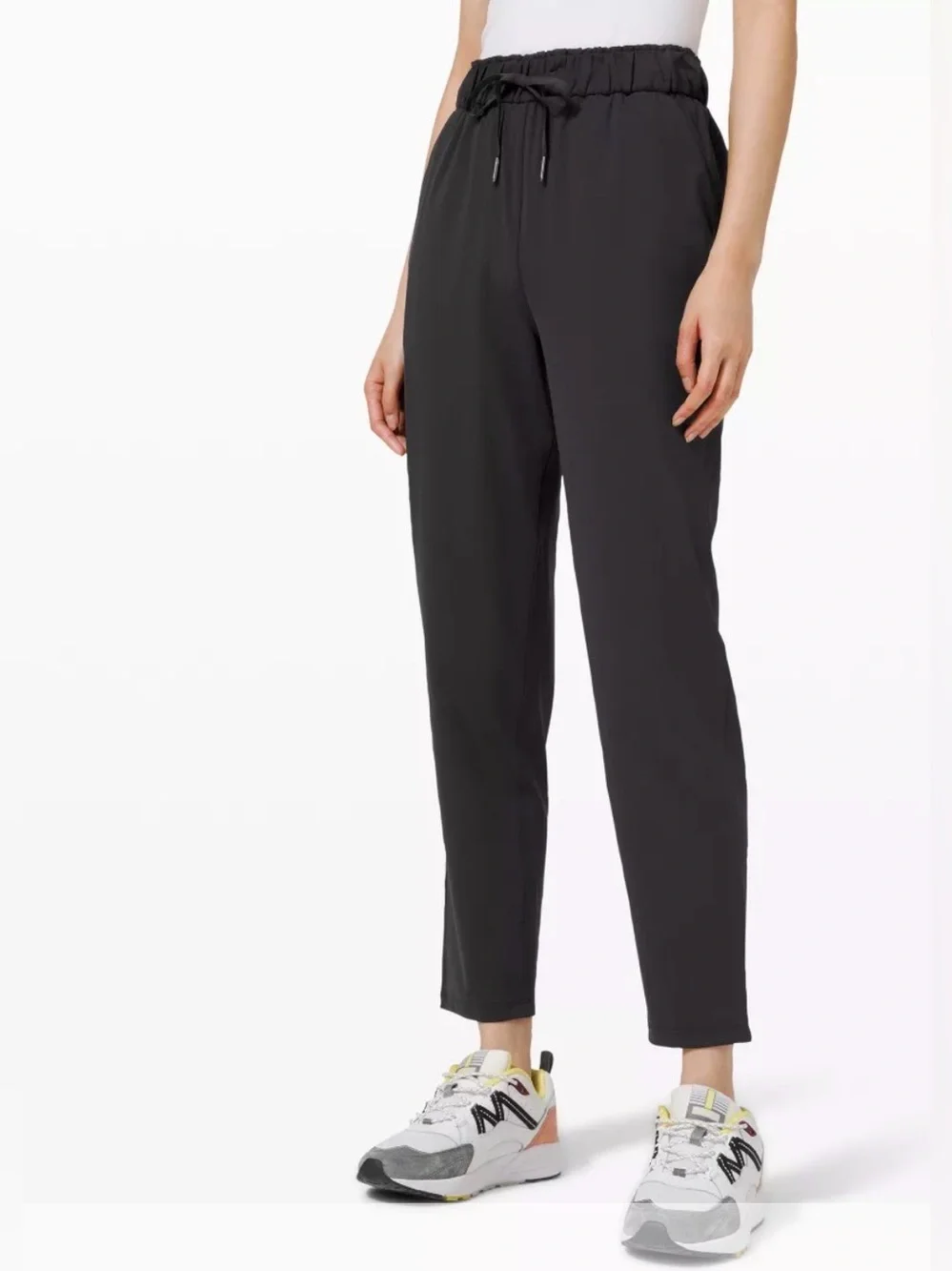LuluLemon Keep Moving Pant 7/8 High-Rise in Black Size 10